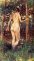 Estudio de una mujer desnuda mujer Julius LeBlanc Stewart